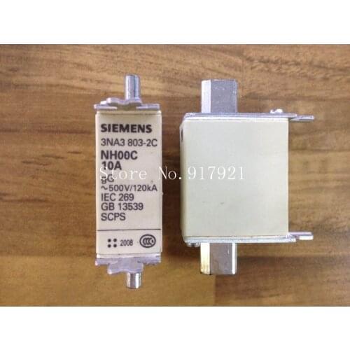 [ZOB] original original NH00C 10A 3NA3 803-2C 500V120KA genuine original fuse --20PCS/LOT