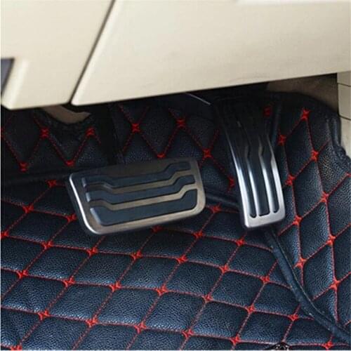 2Pcs/Set Non-Slip Car Gas Brake Pedal Cover For 2016-2020 Ford Ranger Everest No Drill Accelerator