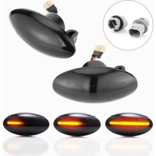 2pcs LED Side Marker Light Dynamic Turn Signal Light For Suzuki Alto - BJ Celerio Jimny Splash Swift III Swift IV
