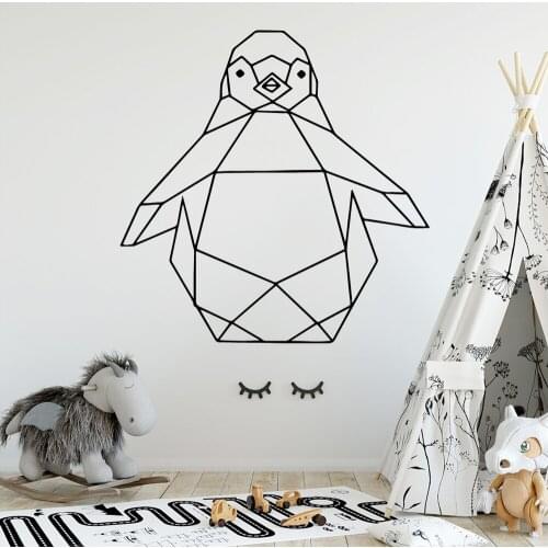 Large penguin Home Decoration Furniture Stickers Living Room Bedroom Wall Decal naklejki stickers muraux