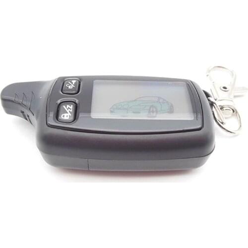 TW9030 Key Fob TW9030 LCD Remote Control KeyChain Tamarack For Vehicle Security 2 way Car Alarm System Tomahawk TW9030