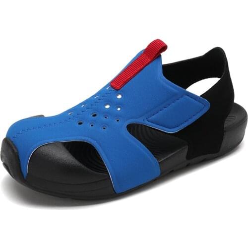 Children sandals Summer Toddler shoes Boyts sandals mutli-color toe Protection casual light soft Non-slip beach shoes