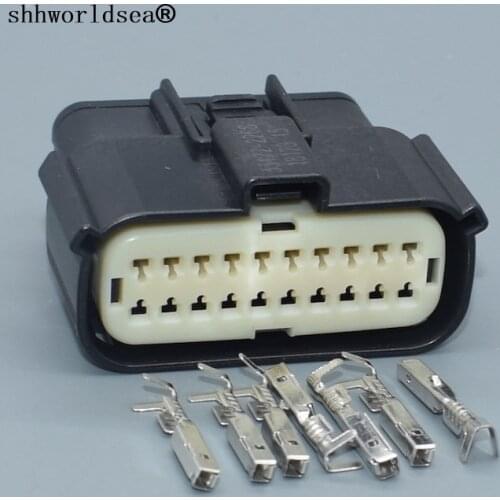 Shhworldsea 33472-2001 20 pin molex automotive electrical plug Automotive Light Lamp Socket Connector For Ford Mondeo EDGE