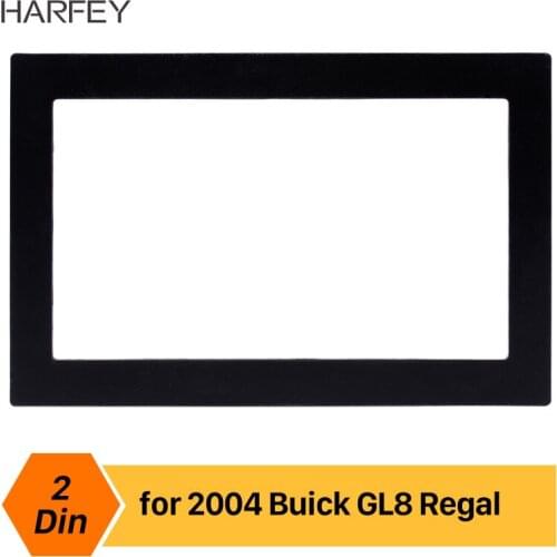 Harfey 2din Panel kit refitting Dash Panel Mount Kit Car Stereo Fascia for Buick GL8 Regal Cover Plate Frame surround DVD Radio