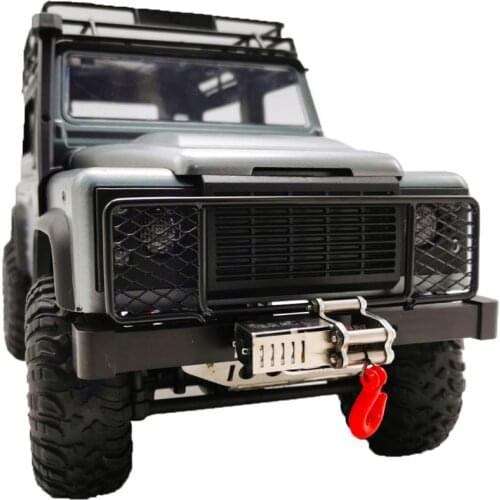 Metal Front Armor Protection Guard for MN Model 1:12 D90 D91 RC Car Spare Parts F3ME