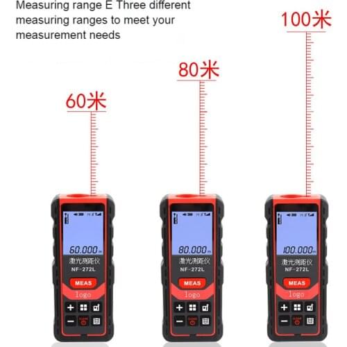 Multifunctional Laser Rangefinder Laser Ruler Electronic Ruler High Precision Infrared Measuring Instrument Distance Measuring