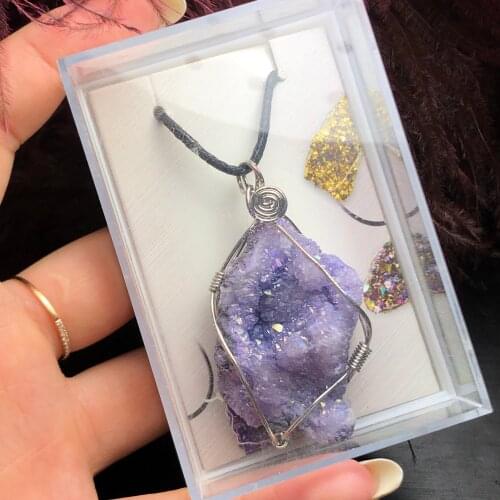 Multi-element Crystal Necklaces For Women Fashion Layers Pendant Necklace Jewelry Gift