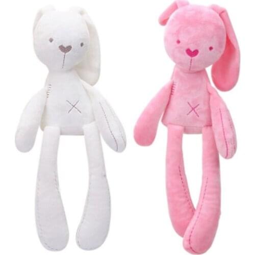 NEW Cute Rabbit Doll Baby Soft Plush Toys For Children Bunny Sleeping Mate Stuffed &Plush Animal Baby Toys For Infants