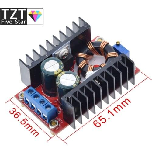 1pcs 150W Boost Converter DC-DC 10-32V to 12-35V Step Up Voltage Charger Module