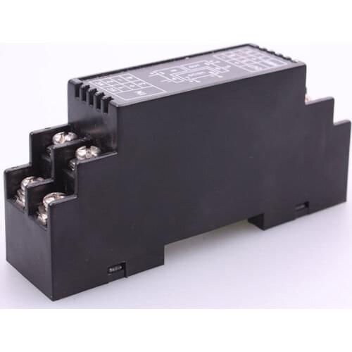 DIN Rail-mounted Resistance to 4-20mA 0-5V 0-10V Signal Converter 1.5KV Isolation Ohm to DC Signal Conditioner Module