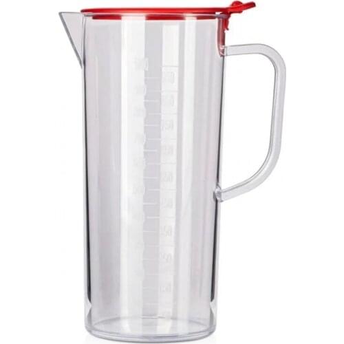 Scale Transparent Jug Kitchen Juice Drink Milk and Other Liquid Measuring Pastry Tableware Presentation