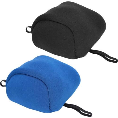 Fishing Reel Bag Polyester Baitcasting Reel Cover Protective Case Anti-Collision Fishing Reel Storage Pouch can assemble on rod