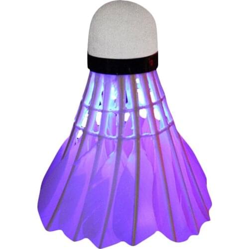 Glowing Badminton with electricity Luminous Badminton Illuminated Badminton Outdoor Indoor Sports Activities Toys Gifts Games