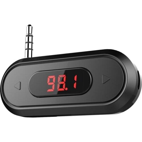 Universal FM Transmitter Wireless o Adapter with 3.5mm Jack for Xiaomi for iPhone IOS Android Car Speaker