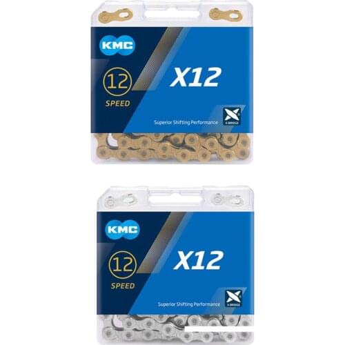 KMC X12 SUNRACE X12 Bicycle Chain 126L 12 Speed Bicycle Chain With Original box and Magic Button for Mountain/Rod Bike Parts