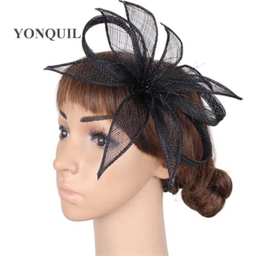Fancy Feather Paty Ladies Headdress Fancy Feather Headwear Hair Clip Fascinatot Hat Hair Accessories For Wedding Dinner Hat