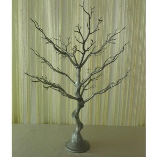 12pcs)75cm tall hot sale cheap wholesale elegant silver Manzanita Tree for Wedding Table senyu2446