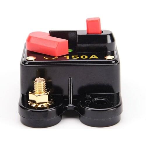 150Amp Circuit Breaker with Manual Reset for Car Boat RV Truck Bus 12-24V DC, Waterproof
