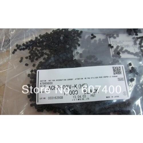 ACHR-02V-K CONN RCPT ACH W-B 2POS 1.2MM JST Connectors terminals housing 100% new and original parts ACHR-02V-K(HF)