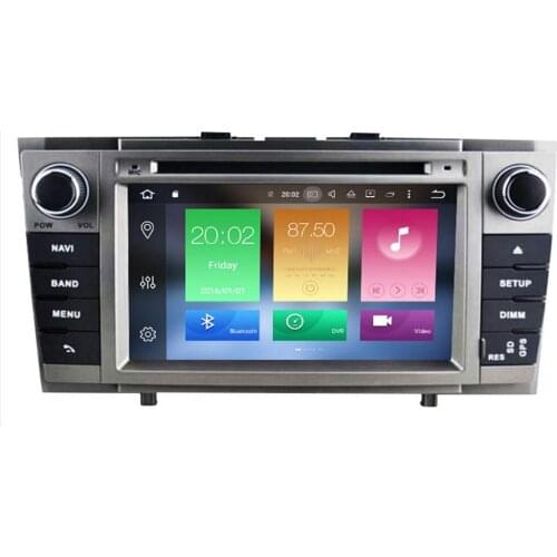 Android 8.0 Car DVD Stereo Multimedia Headunit For.Toyota T27 Avensis 2009-2014 Auto PC Radio GPS Navigation Video Audio 4G RAM