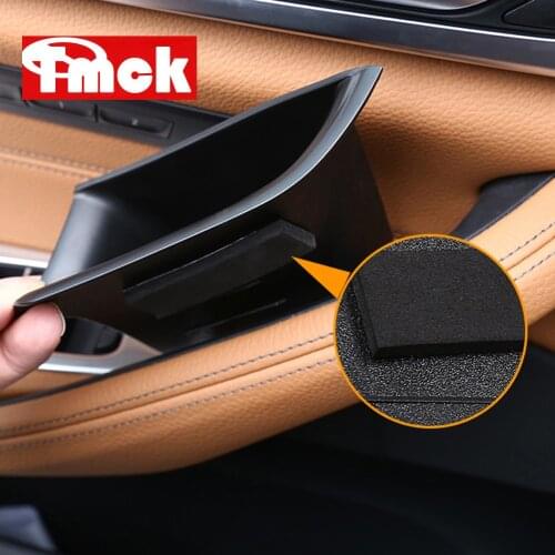 For BMW 5 Series G30 2017 2018 2019 2020 Car Accessories Front+Rear Door Storage Box Card Phone Tray Holder Container Organizer