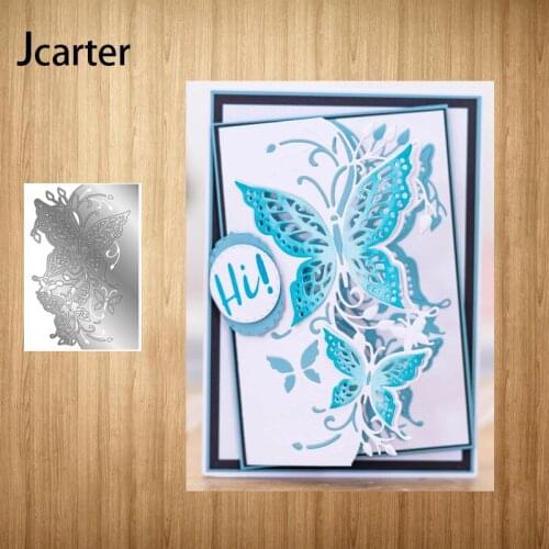 Butterfly Hollow Frame Metal Cutting Dies Shape for Scrapbooking Craft Die Cut Stencil Card Make Mould Sheet Decoration Design