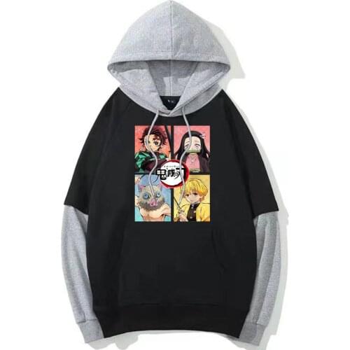 Demon Slayer Hoody for Men Unisex Hoodies Harajuku Style Popular Sweatshirt