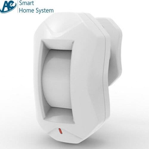 Home Protection Portable Wireless 433Mhz Waterproof PIR Motion Detector Dual Passive Infrared Motion Sensor