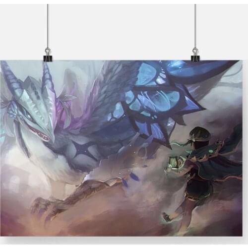 Genshin Impact Venti Fighting Home Decor Canvas Wall Art Decoration Prints Dorm Living Room Bedroom Poster Painting