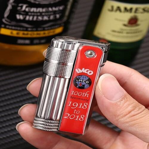 IMCO Kerosene Lighter 100th Anniversary Limited Collection Vintage Love Cool Austrian Personality 6700 Windproof