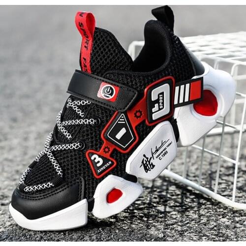 2021 Children Shoes Boys Shoes Casual Kids Sneakers Mesh Breathable Lightweight Sports Fashion Children Sneakers for Boys Girls