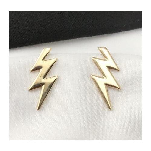20 pair /lot fashion jewelry metal flash lighting earrings