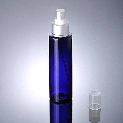 New Fashion 200ml Empty Plastic Perfume Blue Atomizer Spray Bottle Refillable Spray Home Gadgets