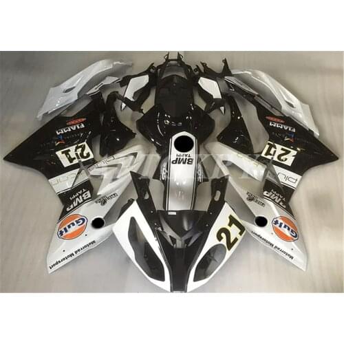 New ABS Plastic Shell Motorcycle Fairing kit Fit For BMW S1000RR 2009 2010 2011 2012 2013 2014 Bodywork set Custom White Black