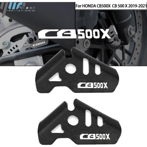 For Honda CB500X CB 500 X CB 500X 2019 2020 2021 Motorcycle Aluminum Front ABS sensor protection Cover guard ABS SENSOR GUARDS