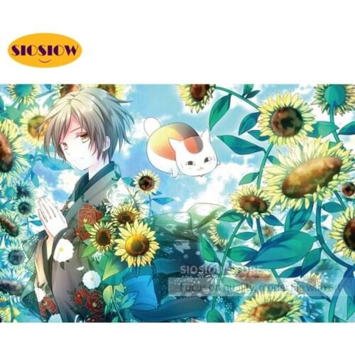 Full Drill 5d Diy Diamond Painting Japanese Anime Action Figures 3D Daimond Mosaic Embroidery Cross Stitch Kits Decor Home Gifts