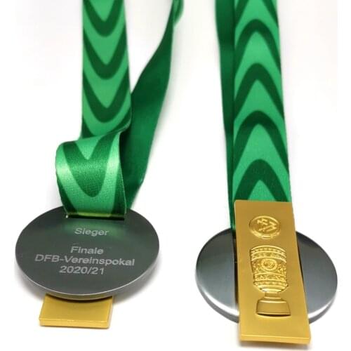 Replica The DFB-Pokal Champions Medal The Bundesliga Champions medal Gold Metal Medal Replica Fans collections Souvenirs