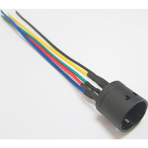 Wire harness connectors 5 pins for 1NO1NC of PB161,PM192 and PB223 series