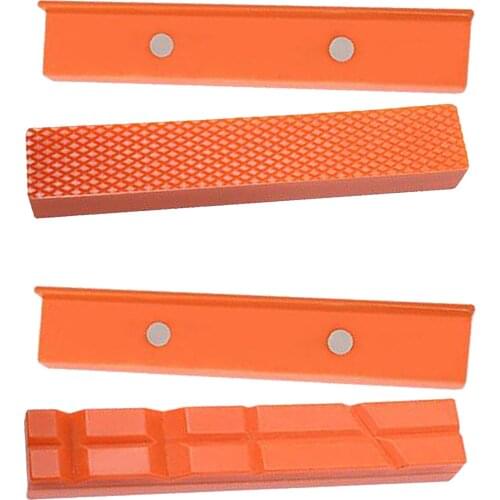 6" Vise Jaw Pads Insert Pad for Table Vise Drilling Machine Woodworking