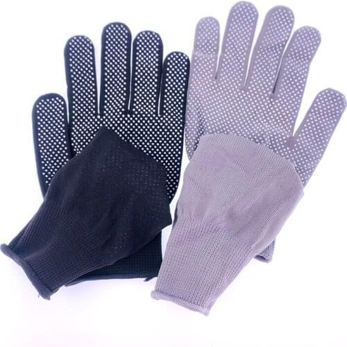 1Pair Hair Straightener Perm Curling Hairdressing Heat Resistant Finger Glove Hair Care Styling Tools Thermal Styling Gloves