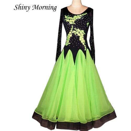 2016 customize custom women ballroom waltz dresses ballroom tango dresses standard ballroom dress