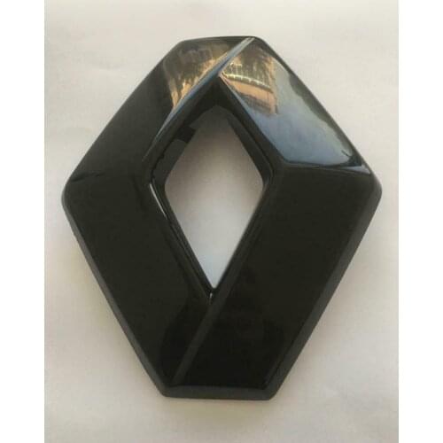 For RENAULT CLIO 4 IV Megane 3 BLACK FRONT GRILLE BUMPER DIAMOND BADGE 628909470R