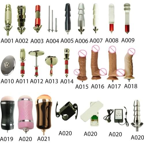 Fredorch Sex Mahine Attachments for All American Screw Connector Series Sex machines like F11 / F12 / F13 Sex Toys for Women