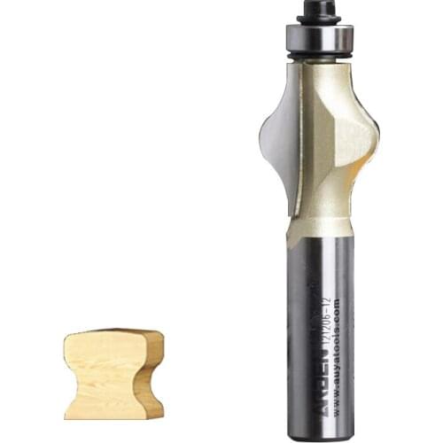 Fresas para router Woodworking Tool HANDRAIL BITS Arden Router Bit - 1/2*3/4 - 1/2" Shank - Arden A1303238