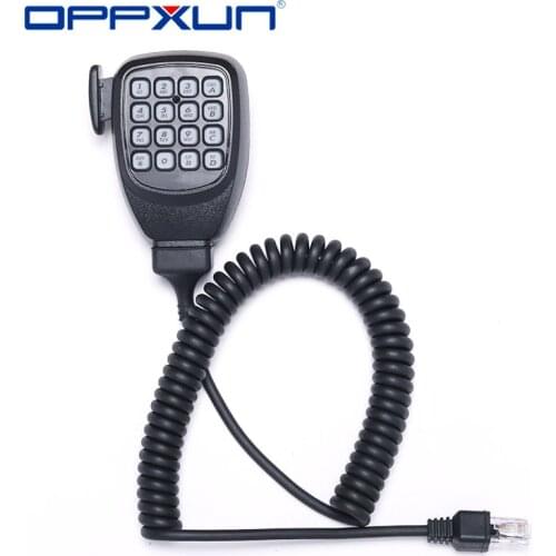 KMC-32 Handfree Speaker Microphone with Keyboards for Kenwood Car Radio TM281,TM481,TM471,TM271,TK868G,TK8108,TK768G Etc 8 Pins