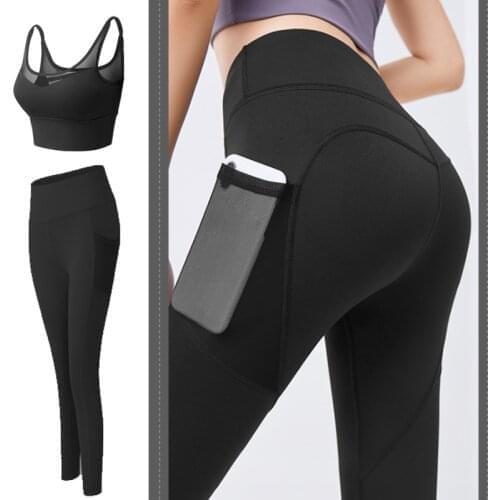 2 Piece Set Workout Clothes for Women Sports Bra and Leggings Set Sports Wear for Women Gym Clothing Athletic Yoga Set