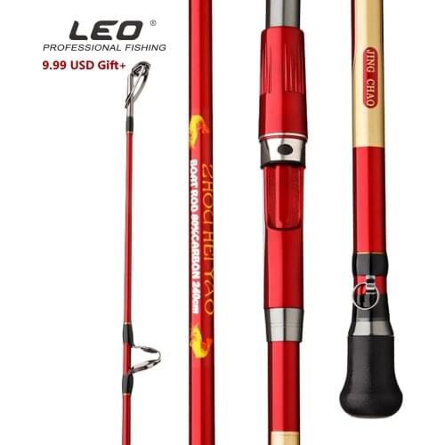 Saltwater Offshore Heavy Trolling Fishing Rod Big Game Conventional Boat Fishing Roller Rod Pole Portable 3-Section Travel Pole