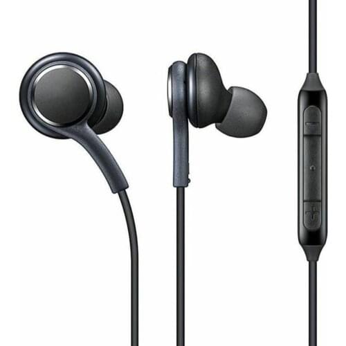 Earphones 3.5mm Type-C In-ear with Microphone Wire Headset for Samsung Galaxy S8 S9 S10 Smartphone Headphone 1.1Meter