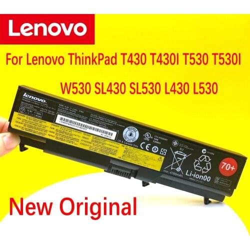 Lenovo Original Laptop Battery For Lenovo ThinkPad T430 T430I T530 T530I W530 SL430 SL530 L430 L530 45N1104 45N1001 45N1000