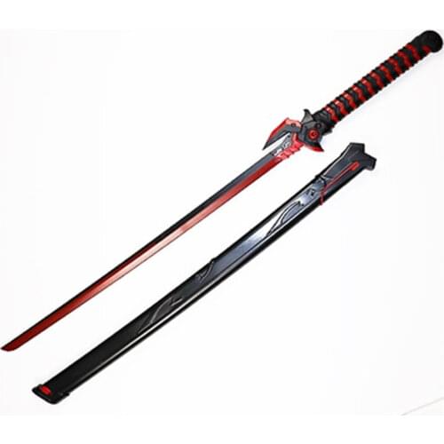Cosplay Overwatch Shimada Genji Evil Spirit Sheath Knife Dragon Blade Role Playing Genji Katana 103cm PU Sword Weapon Prop
